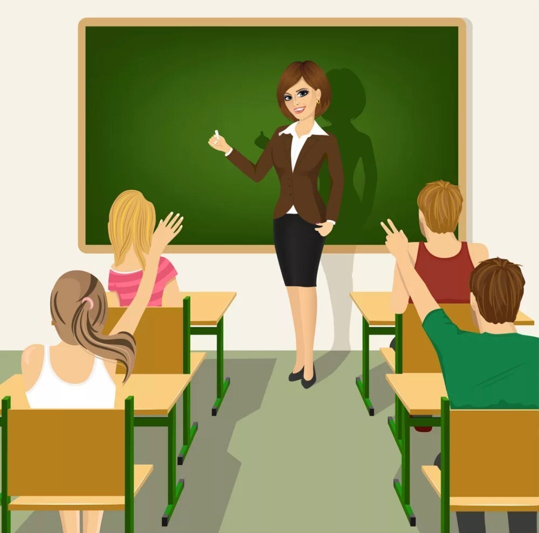 Учитель с учеником за партой