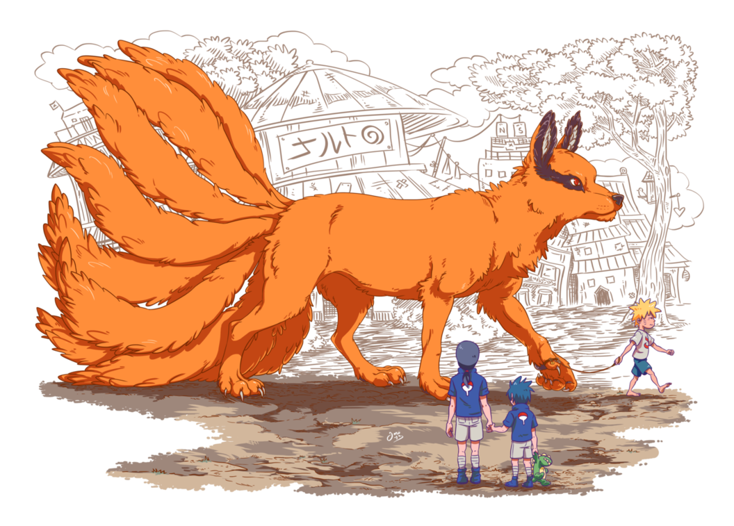 9 Хвостый Лис из Наруто