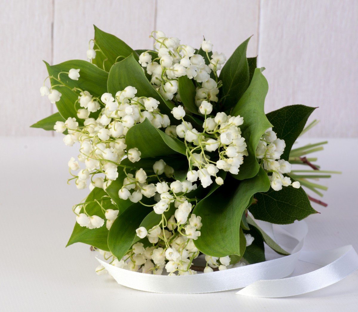 Букет ландышей зимой