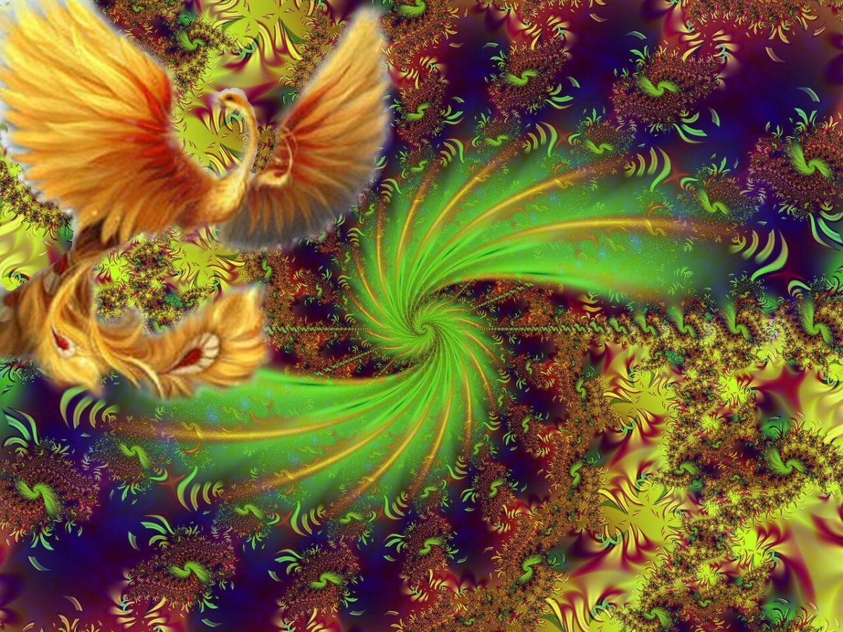 Сказочная птица