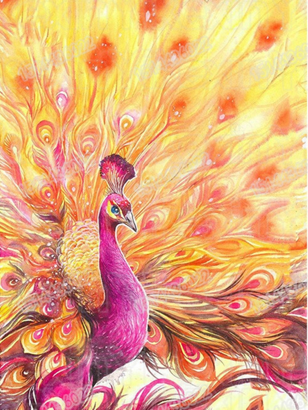 Жар птица живопись