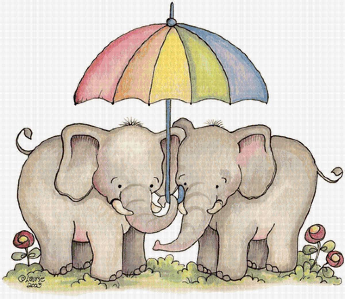 Картинка слон для дошкольников