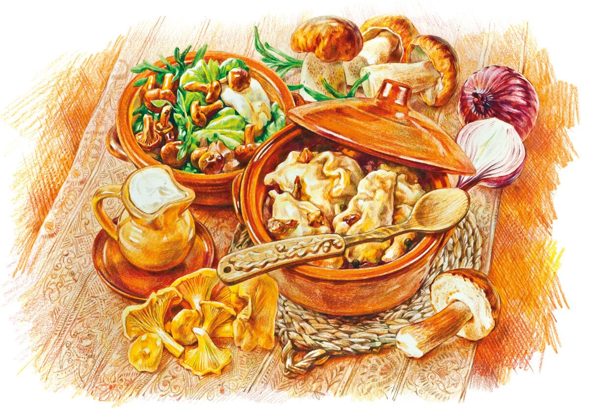 Комплексный обед с греческим салатом