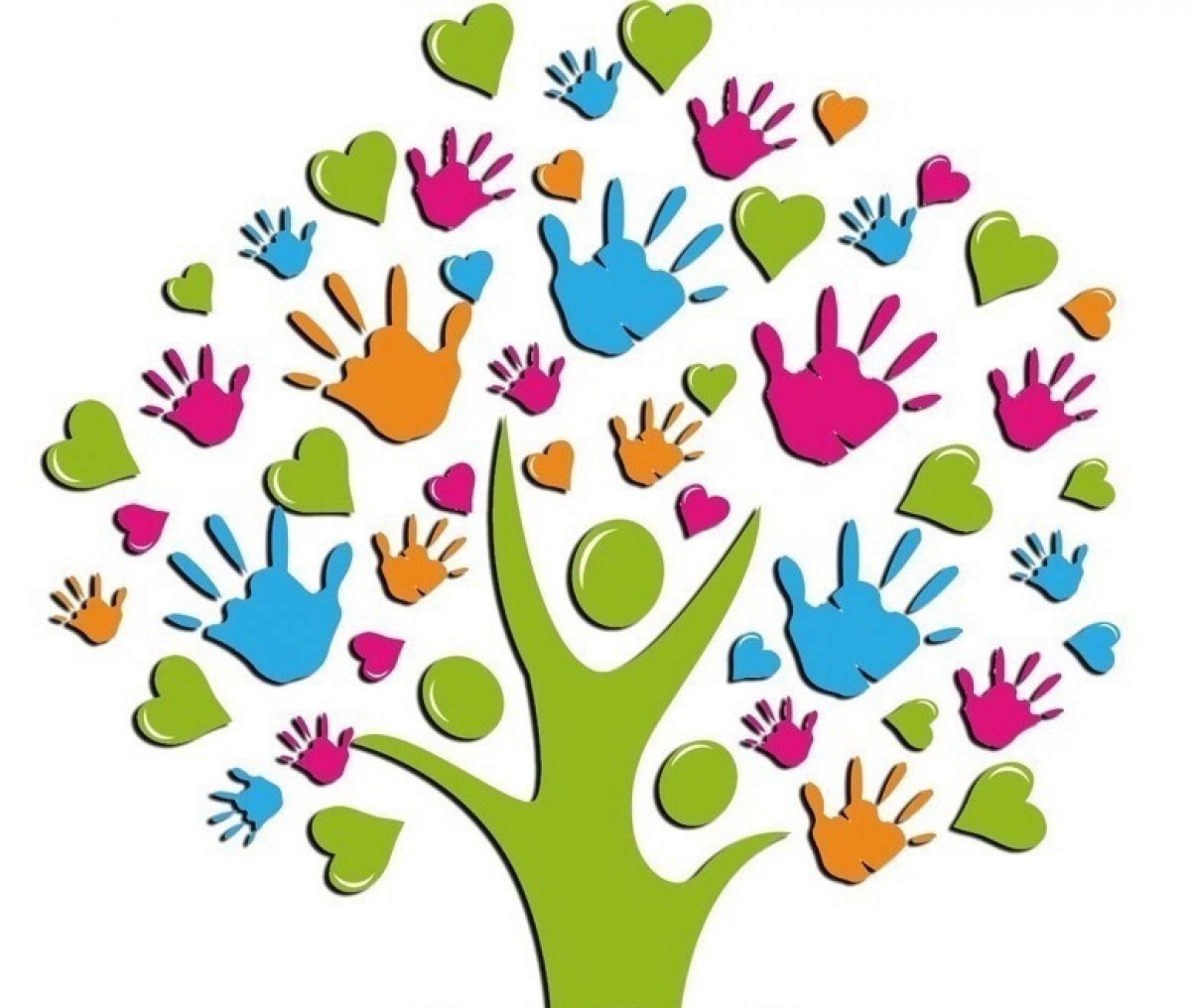 Дерево дружбы на прозрачном фоне