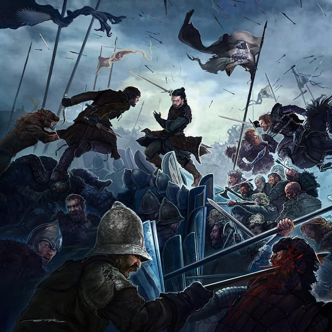 Ночной дозор игра престолов арт