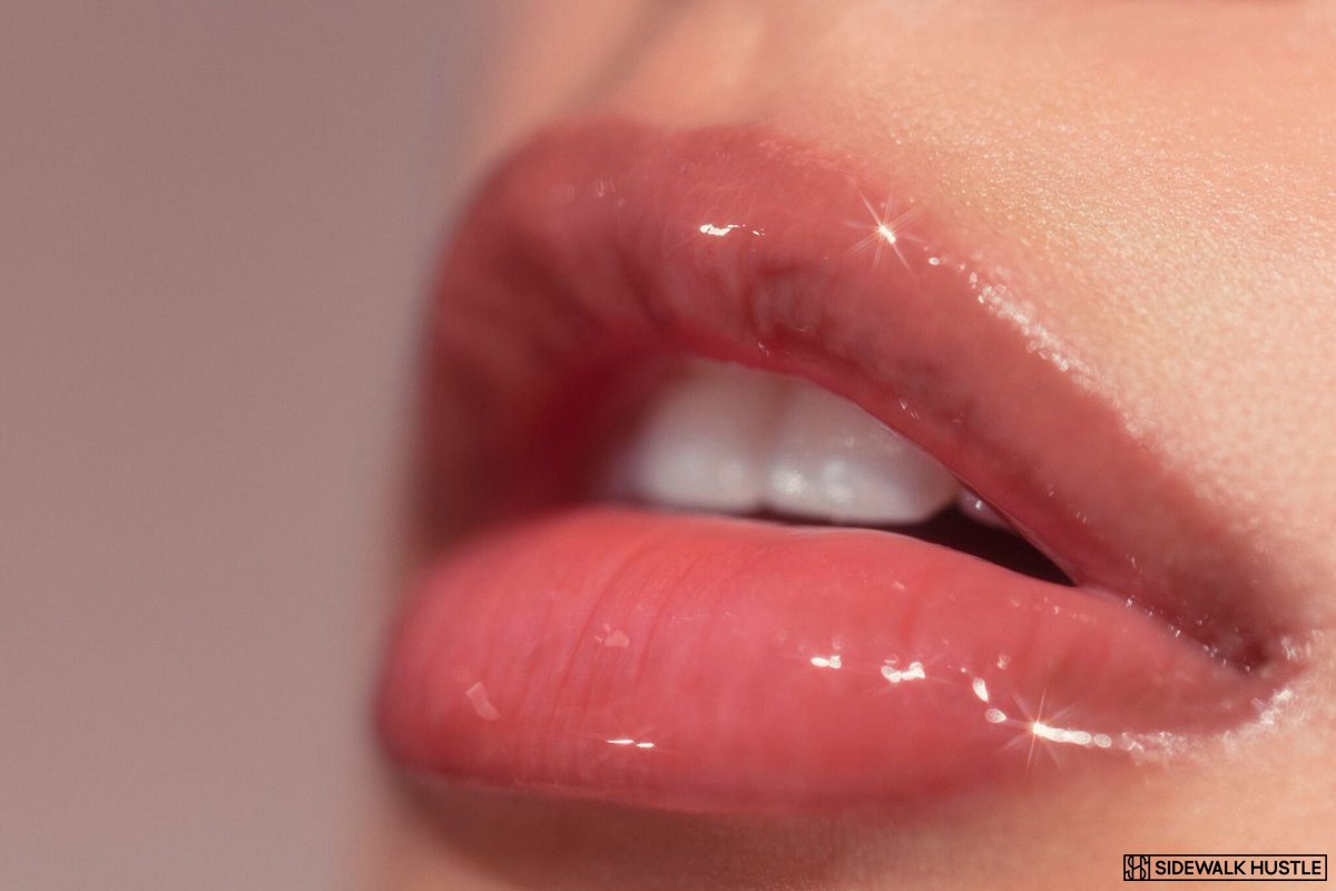 Губы девушки