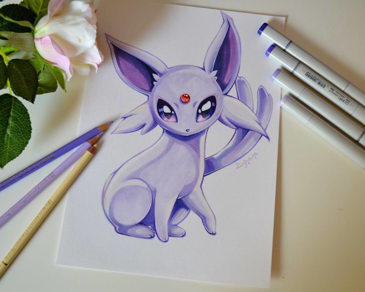 Скетчи покемонов
