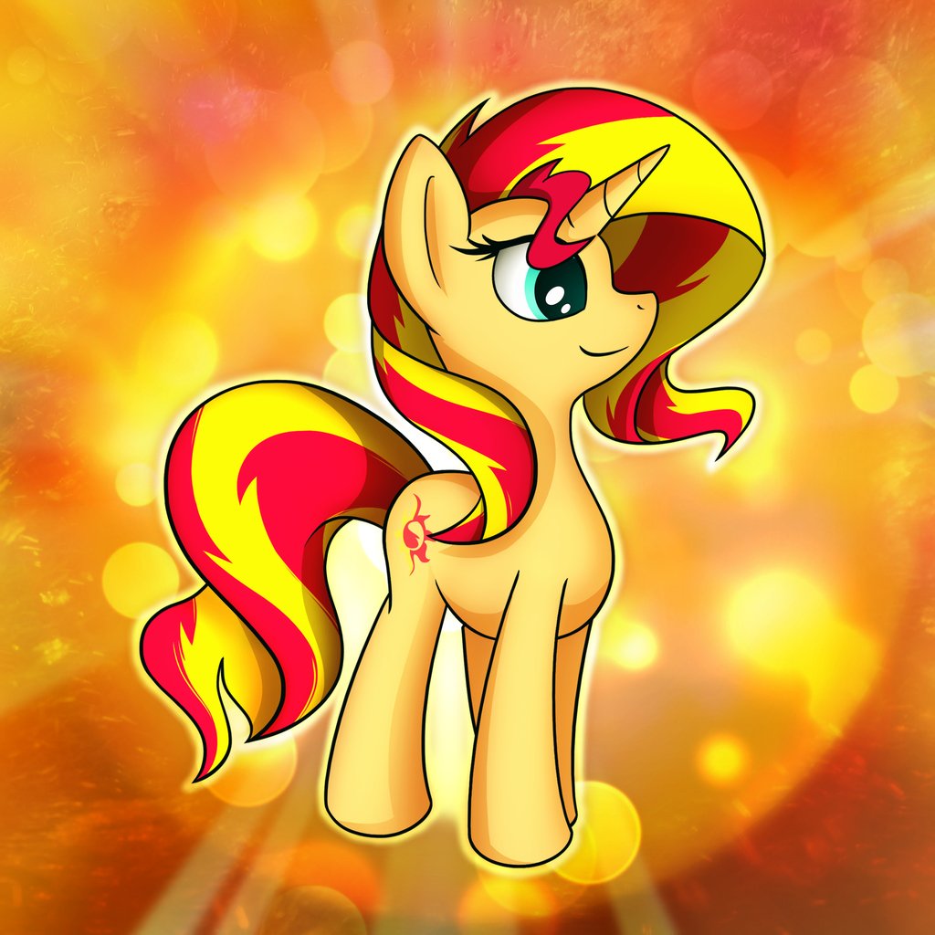 Сансет Шиммер Радужная сила