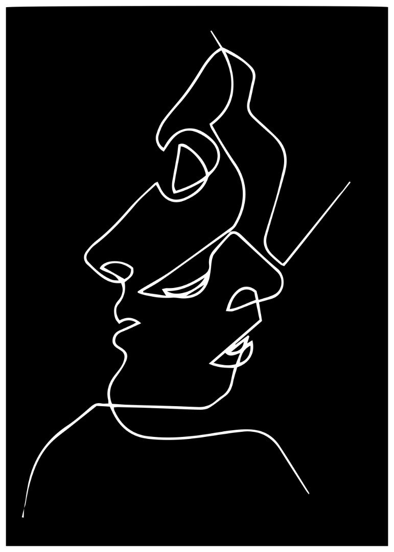 Портрет одной линией