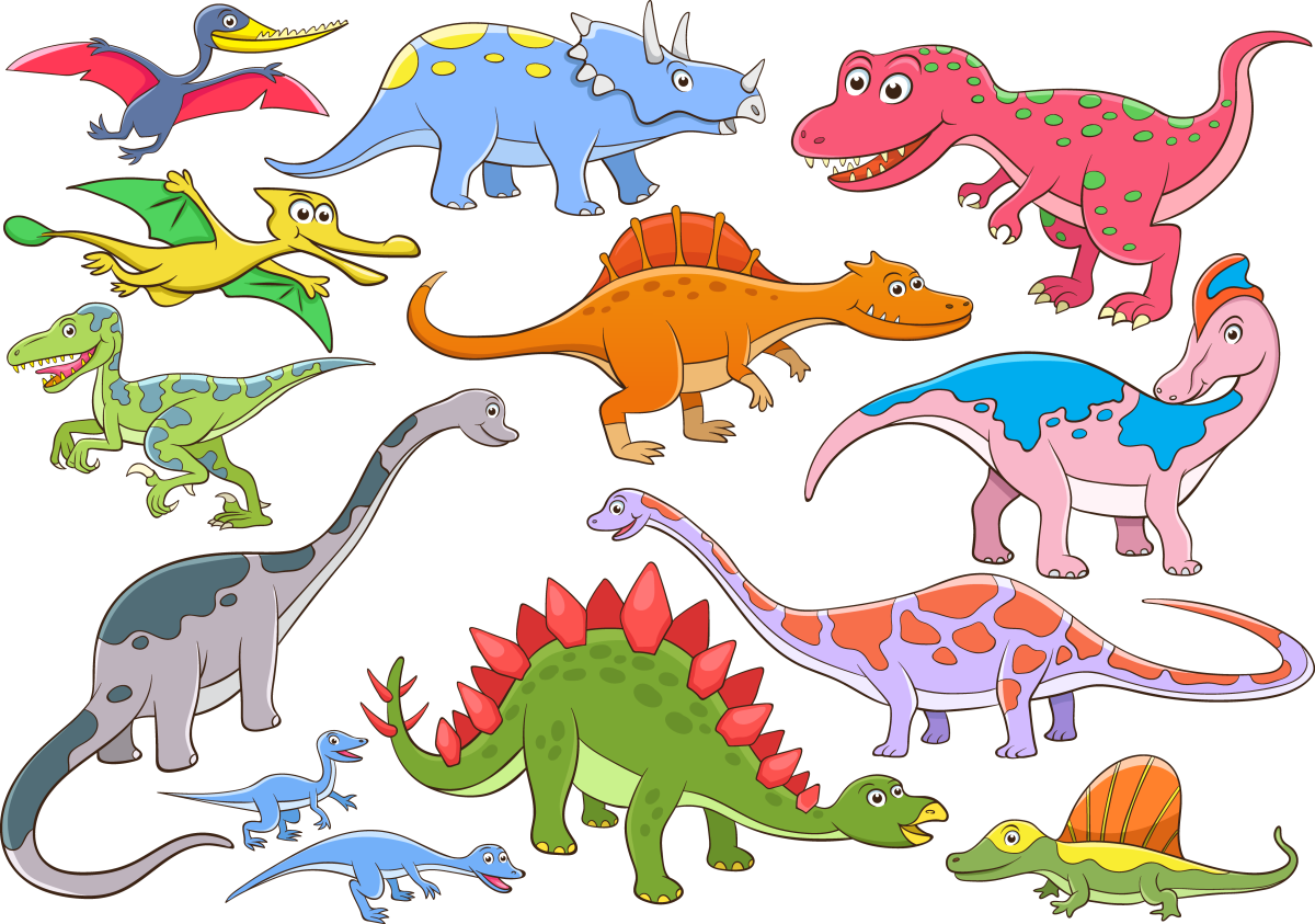 Динозавр вектор для детей