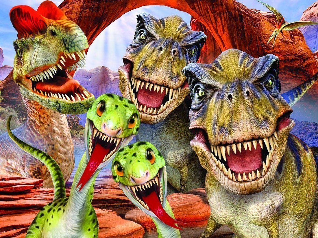 Селфи с Дино