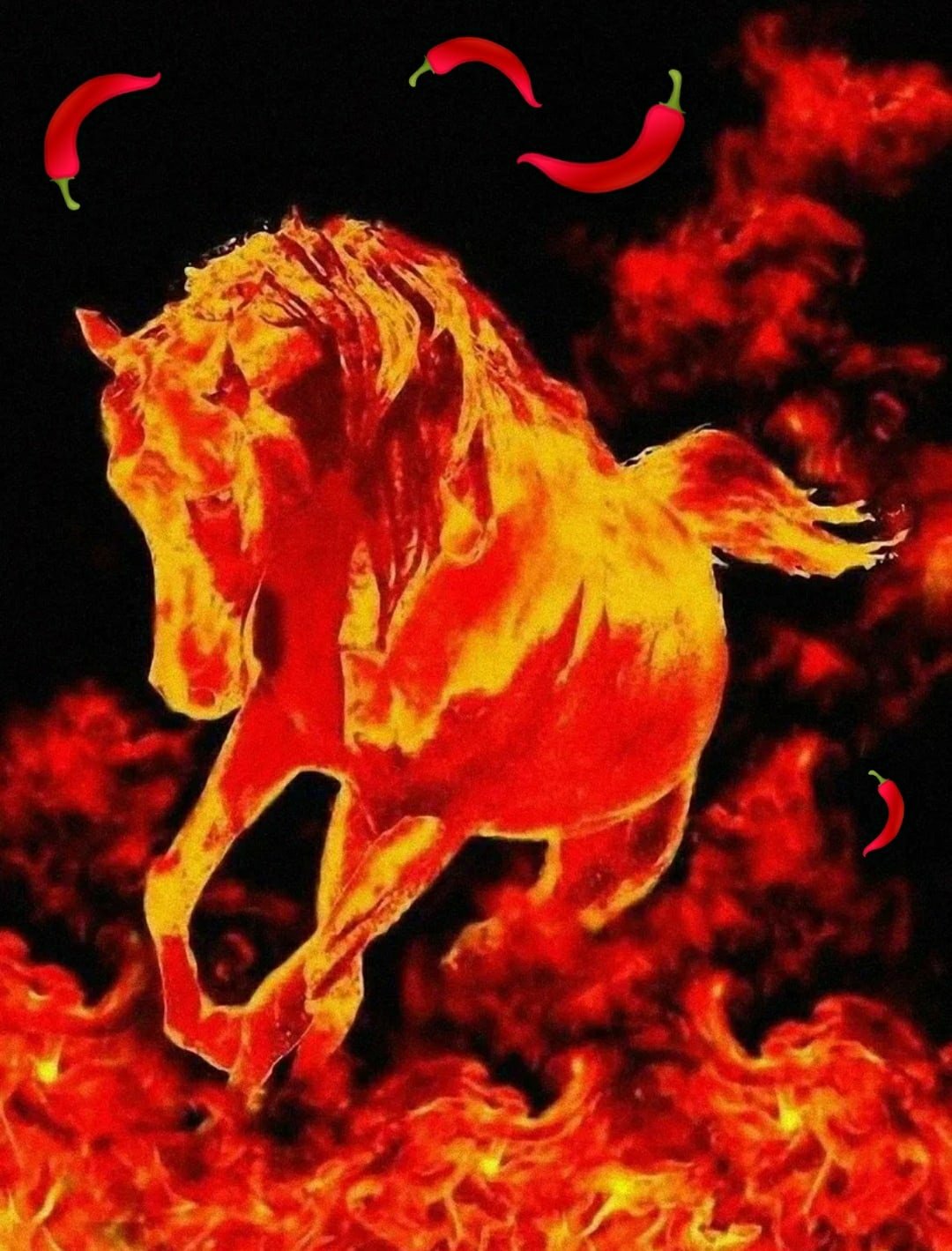 Огнегривый конь Славянский