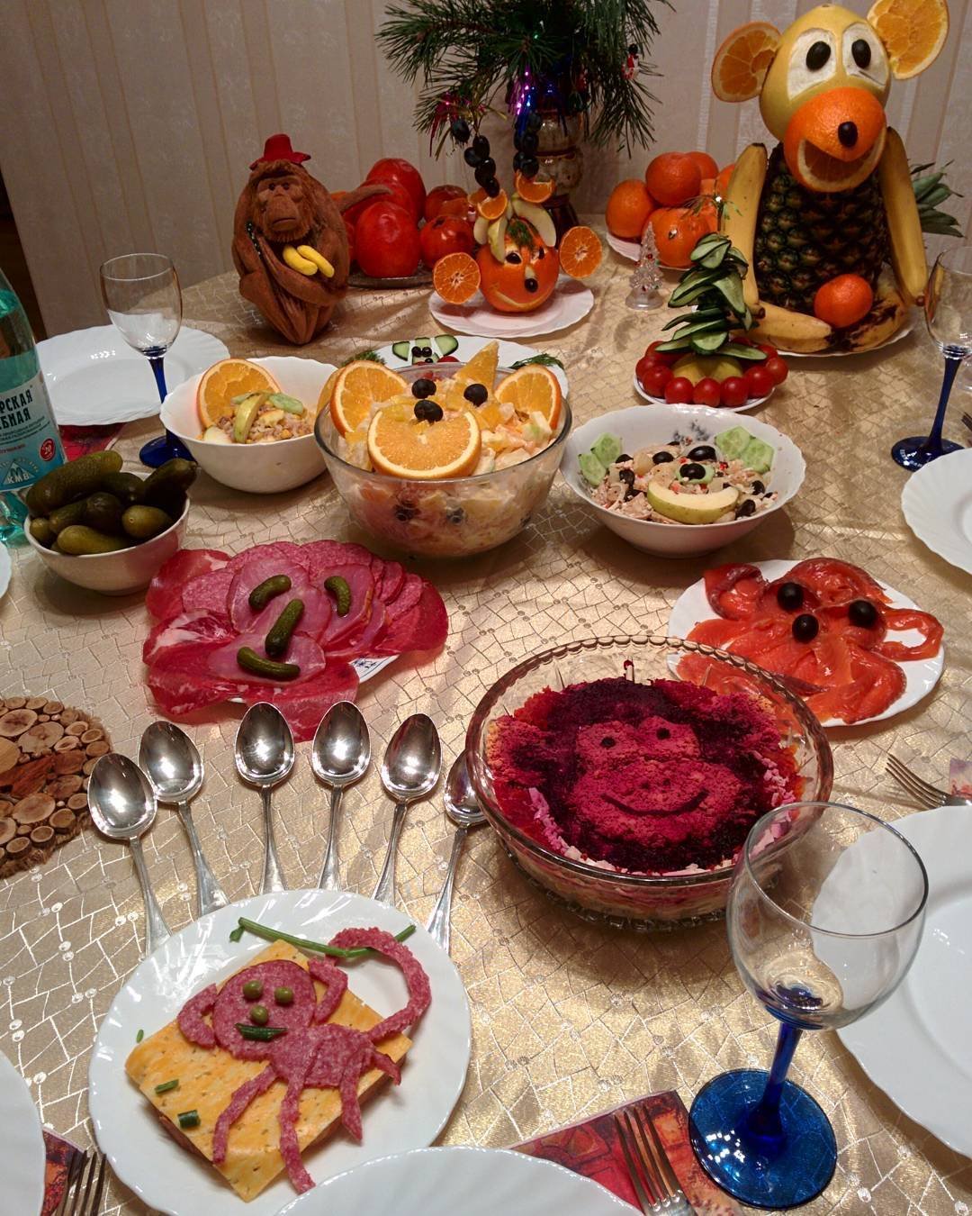 Угощения на детский день рождения