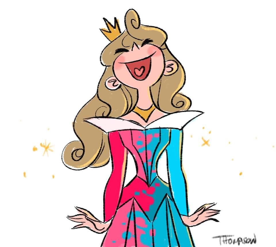 Принцесса карикатура