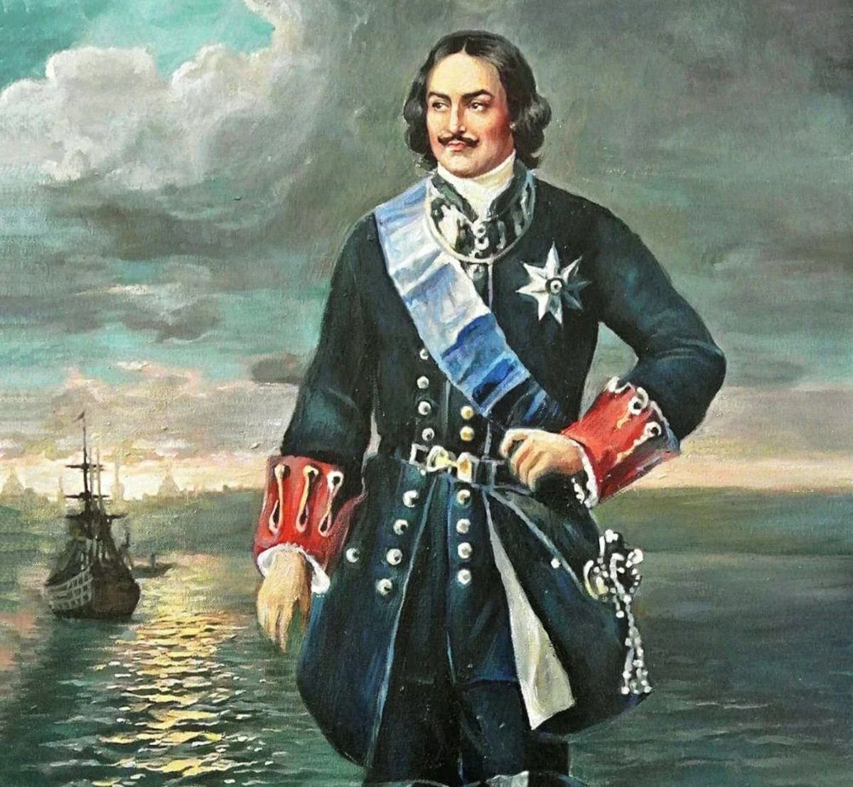 Плакат Петр 1 мода