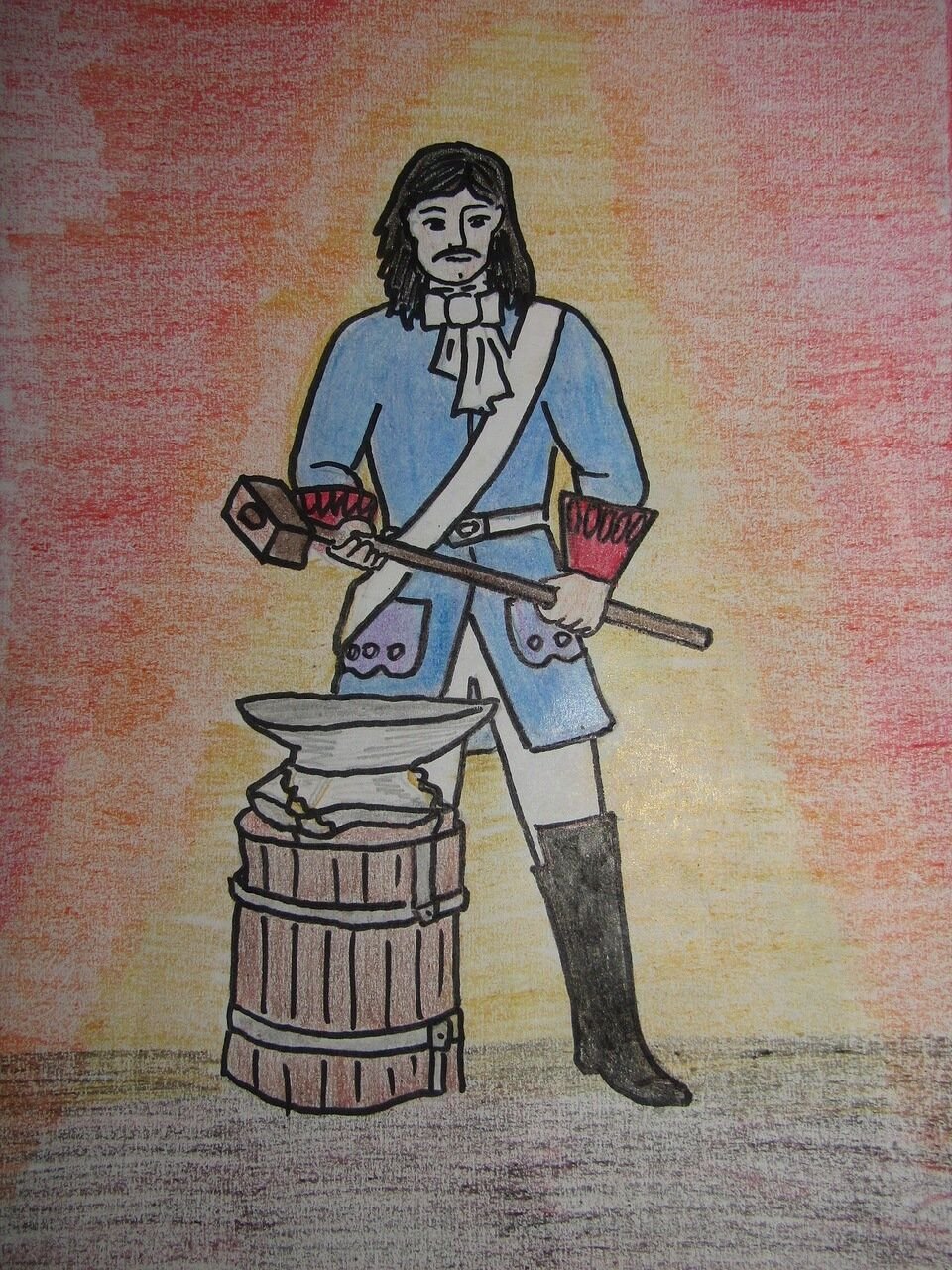 Петр 1 кузнец