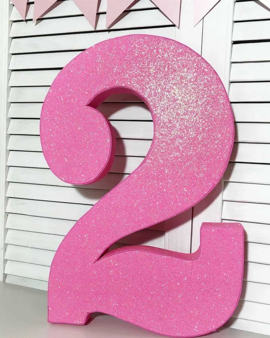 Красивые объемные цифры