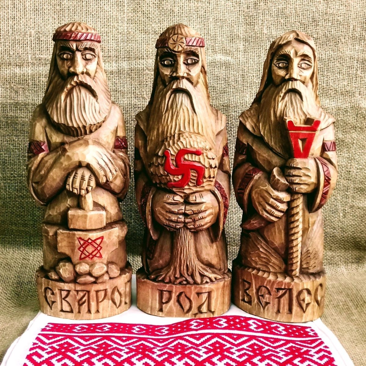 Славянский Триглав Перун Сварог Велес