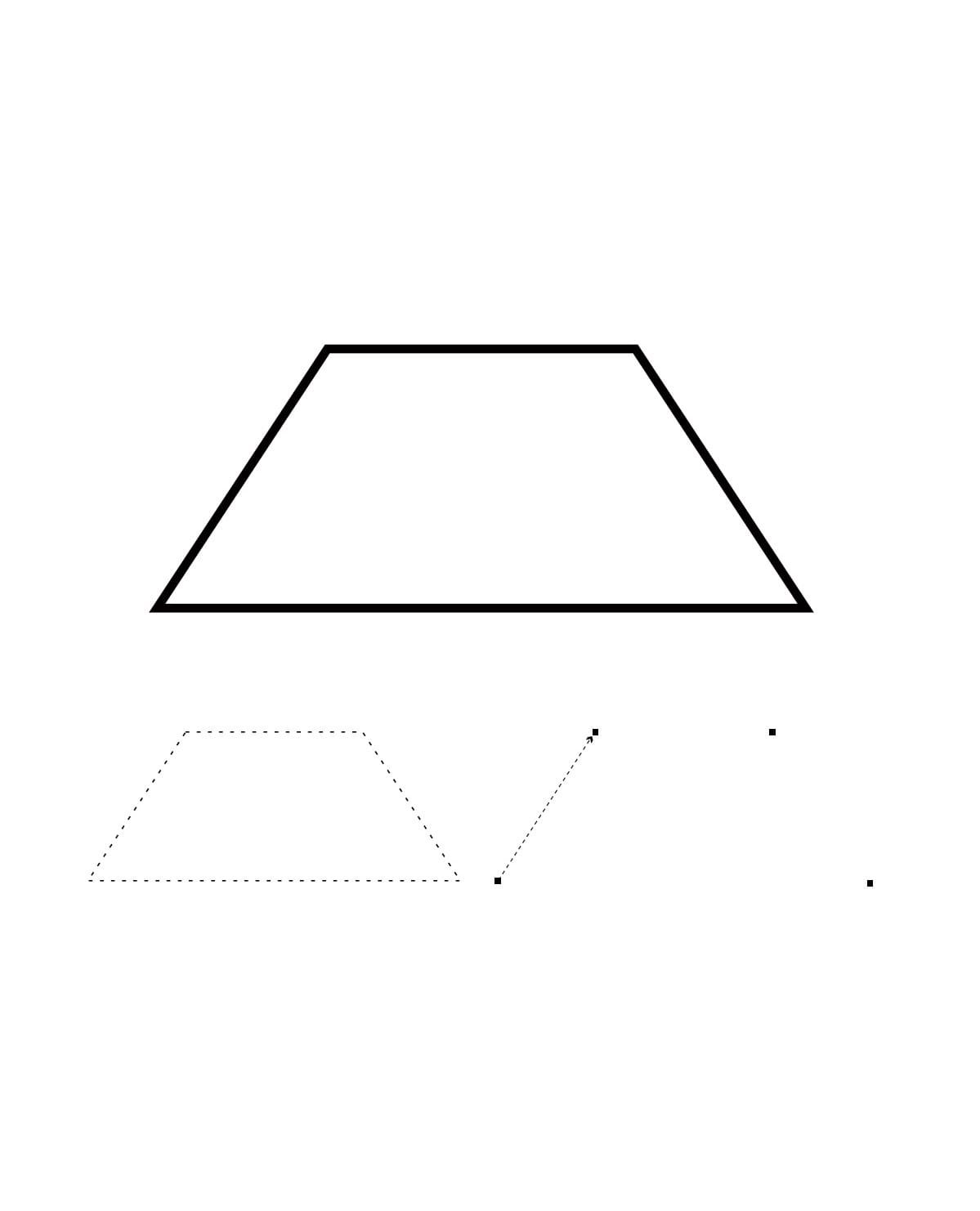 Трапеция раскраска