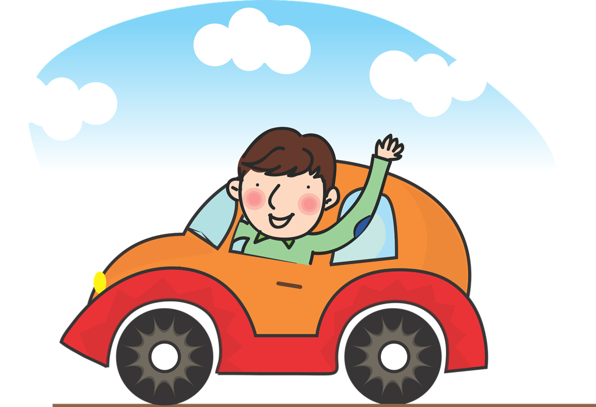 Водитель иллюстрация