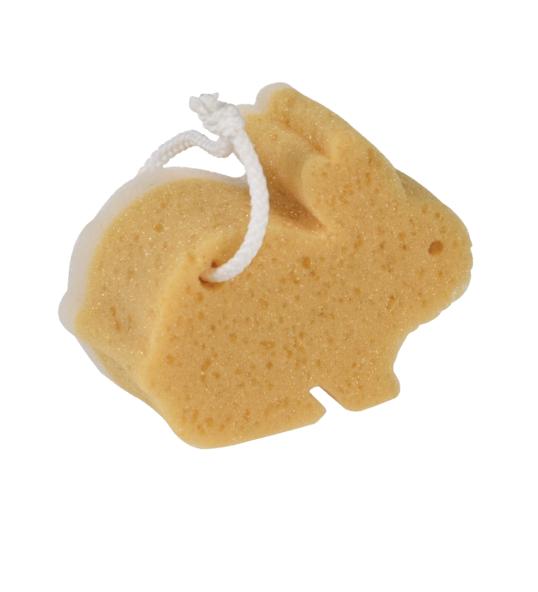 Мочалка нарисованная