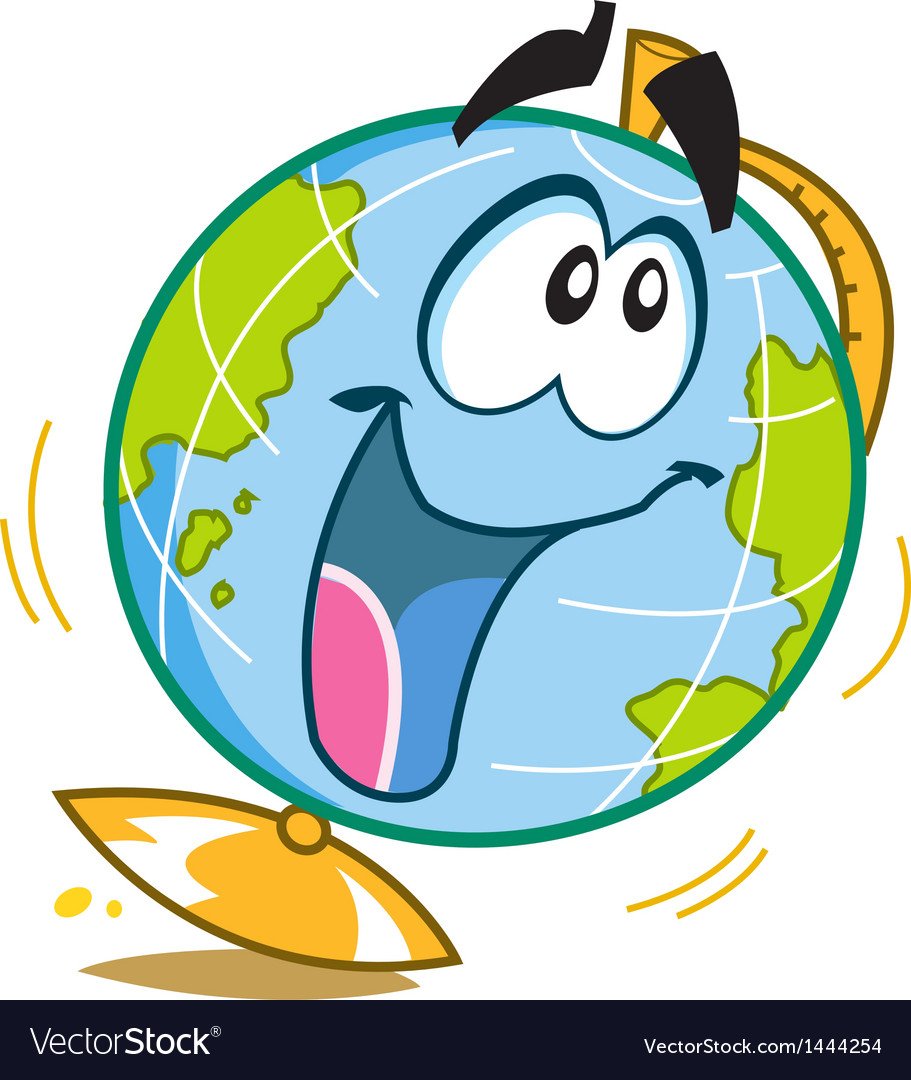 Школьный Глобус с глазами