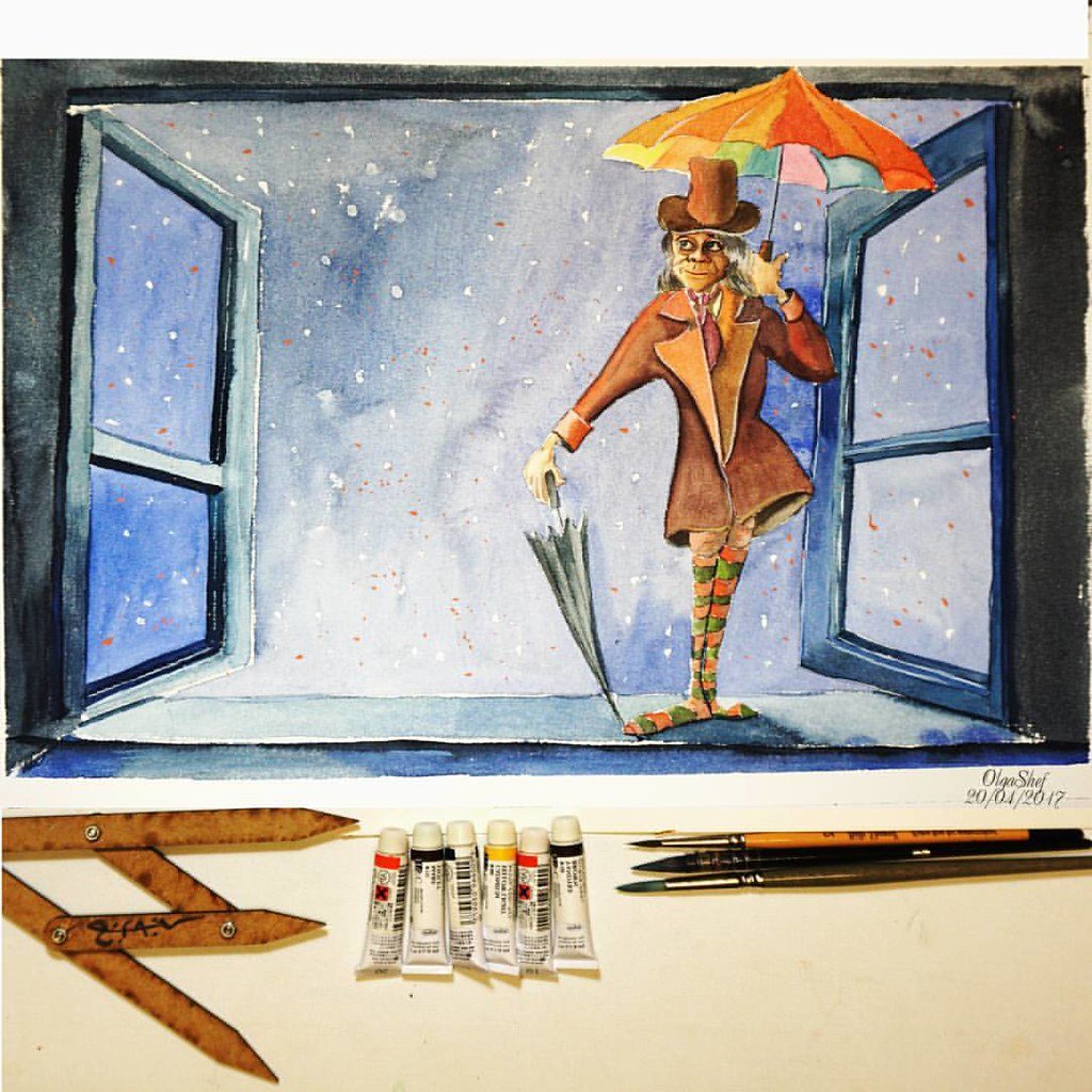 Зонтик Оле Лукойе