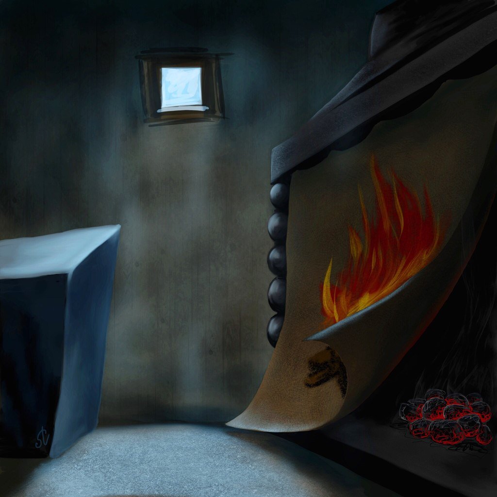 Очаг в каморке папы Карло