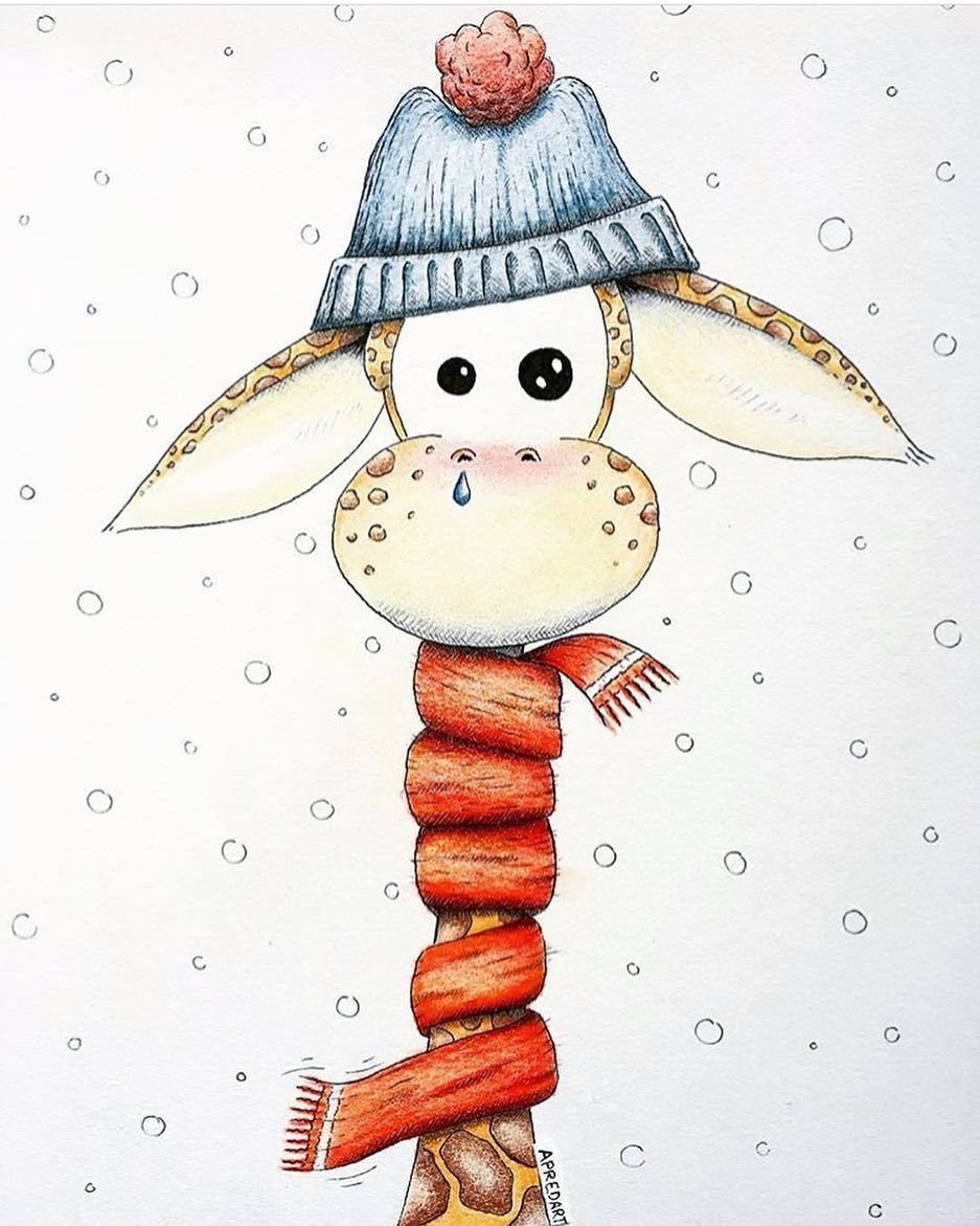 Милые новогодние скетчи