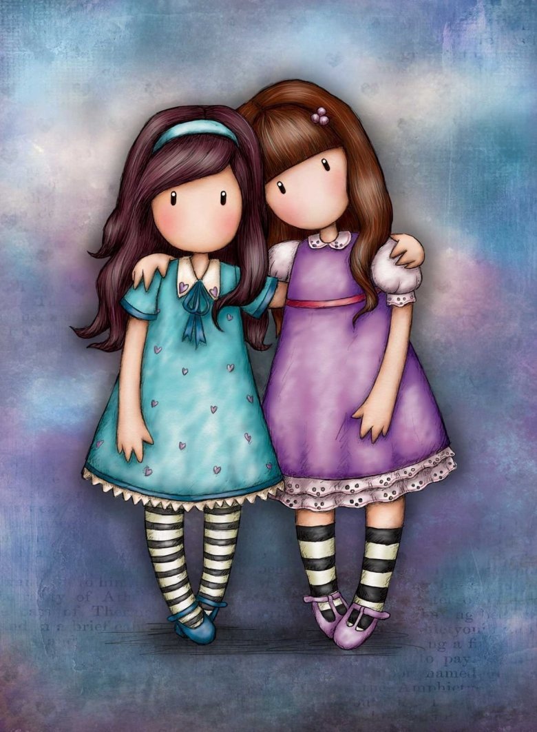 Мультяшные подружки