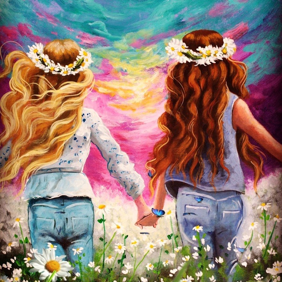 Рисунок на тему Дружба