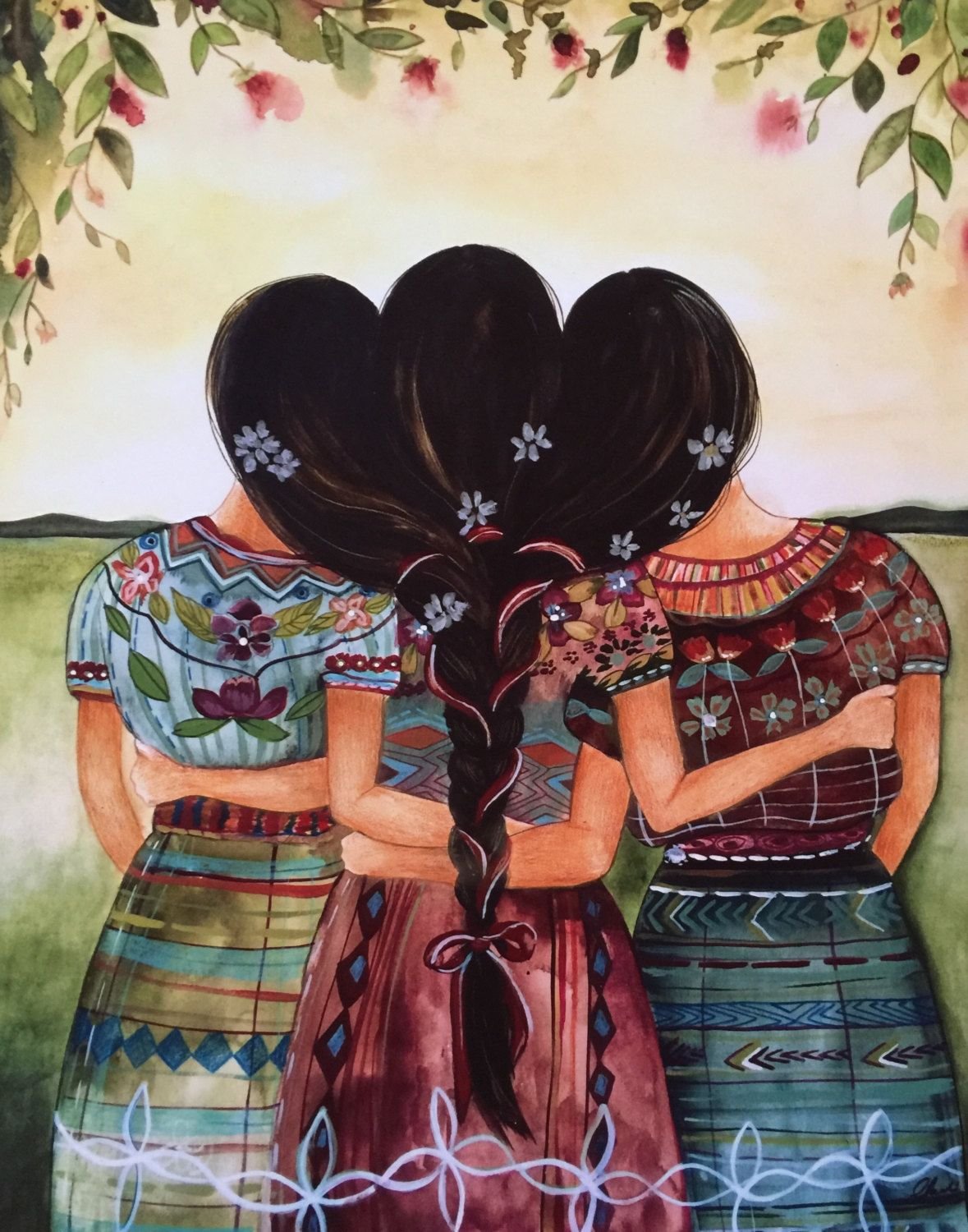 Картина подружки