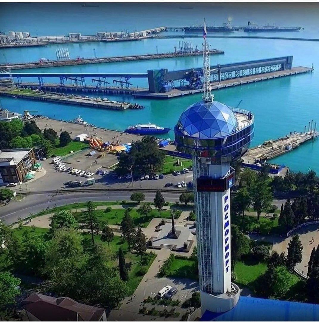 Туапсе со спутника