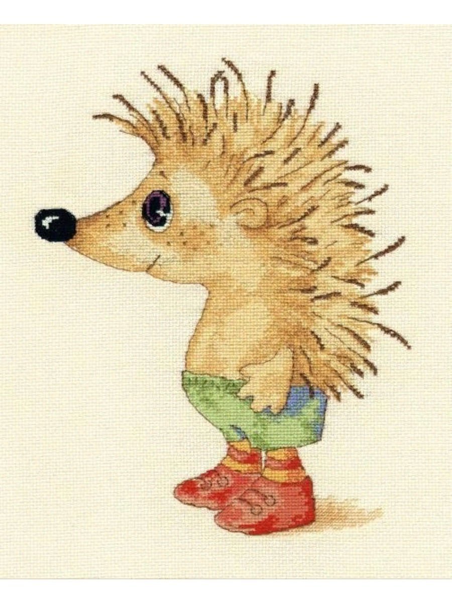 Ежик рисунок