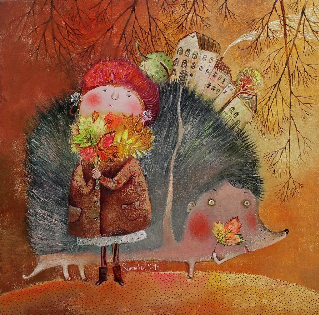 Осенние иллюстрации