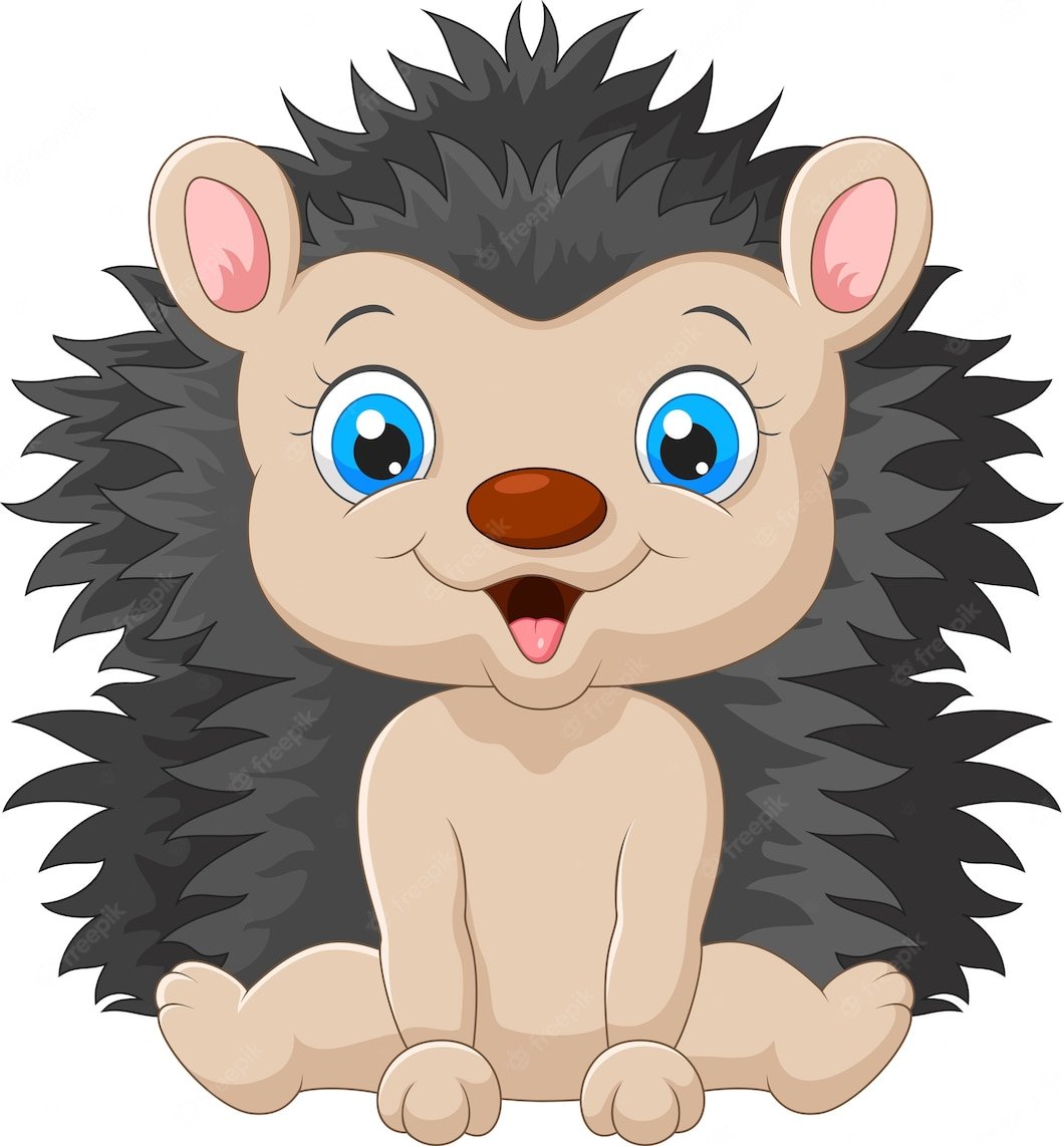 Ежик мультяшный