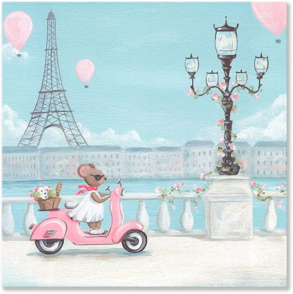 Париж детские рисунки