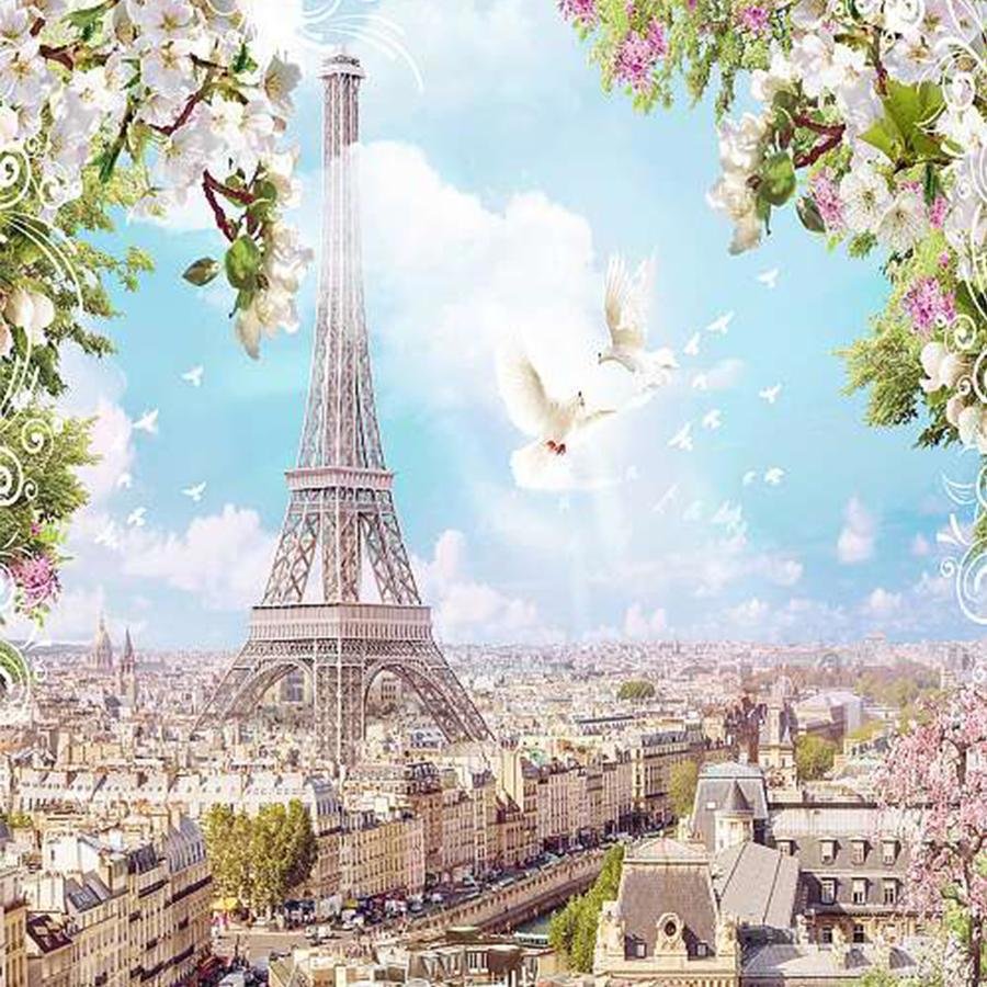 Красивые виды Парижа