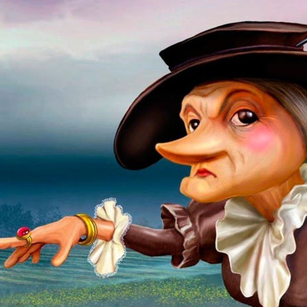 Старуха Шапокляк и Чебурашка