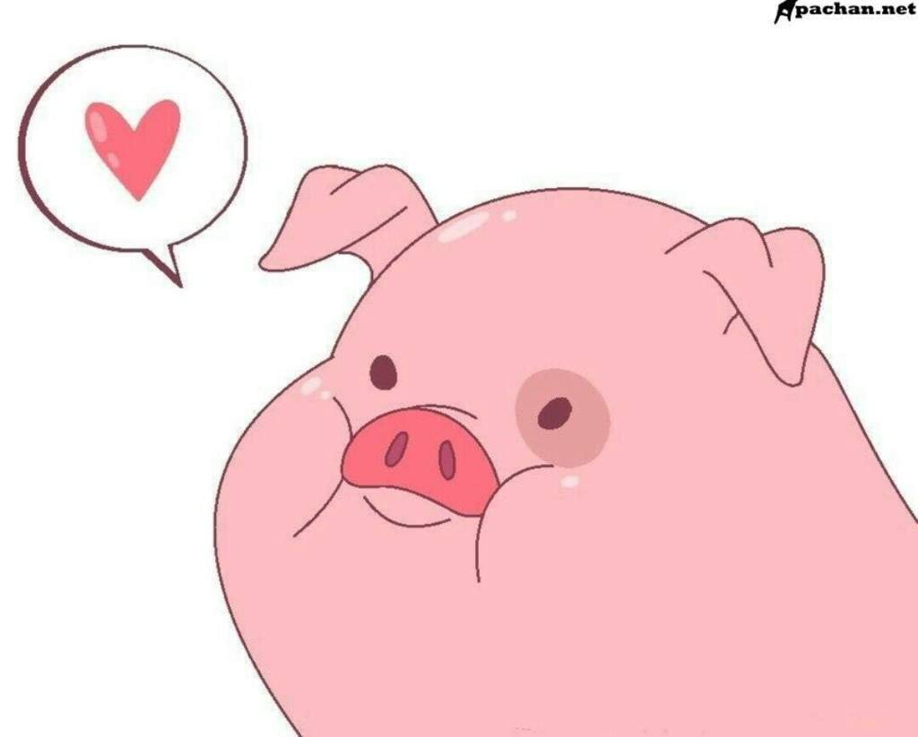 Свинка из Гравити Фолз арт