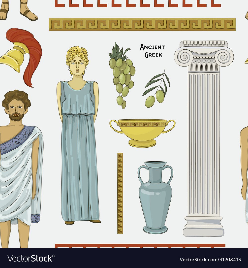 Античный бюст вектор