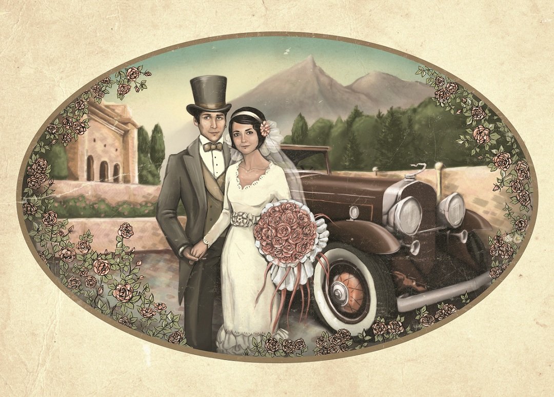 Открытки в старинном стиле