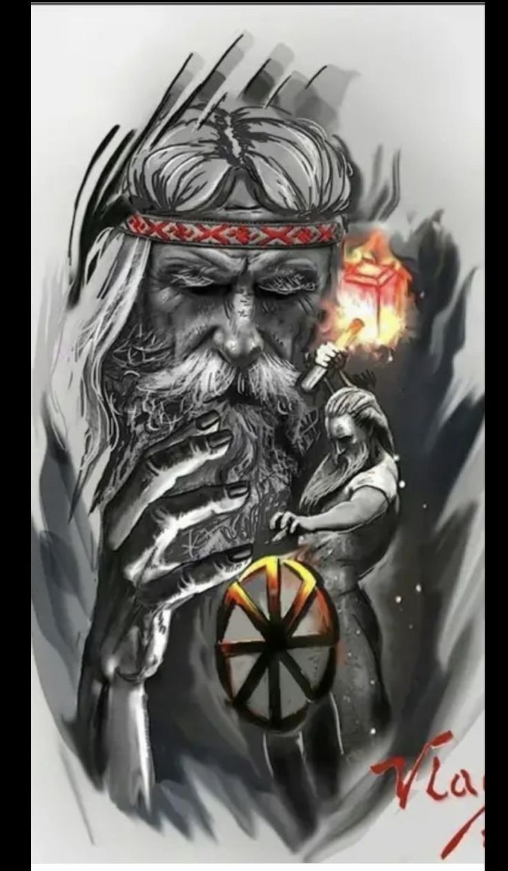 Бог и богиня язычество