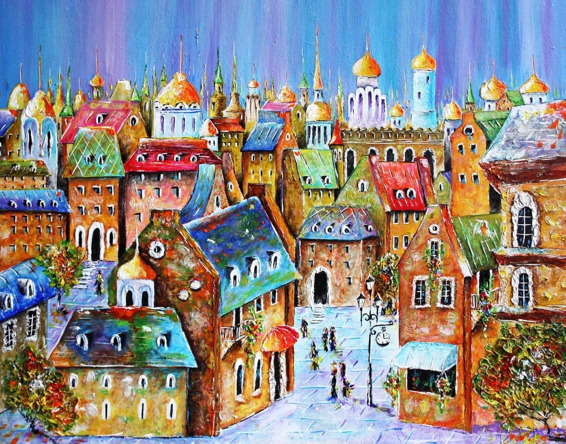 Карл Уорнер съедобные пейзажи