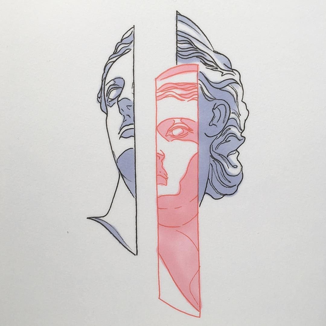 Рисунок одной линией