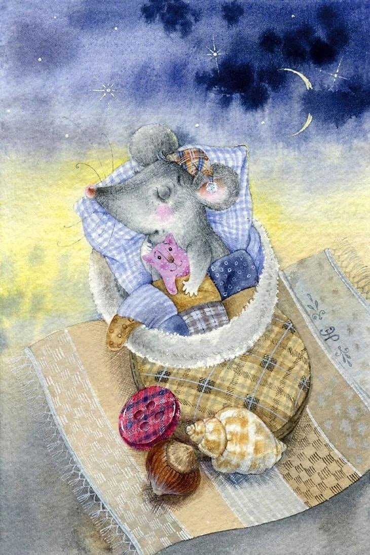 Котик в ромашках