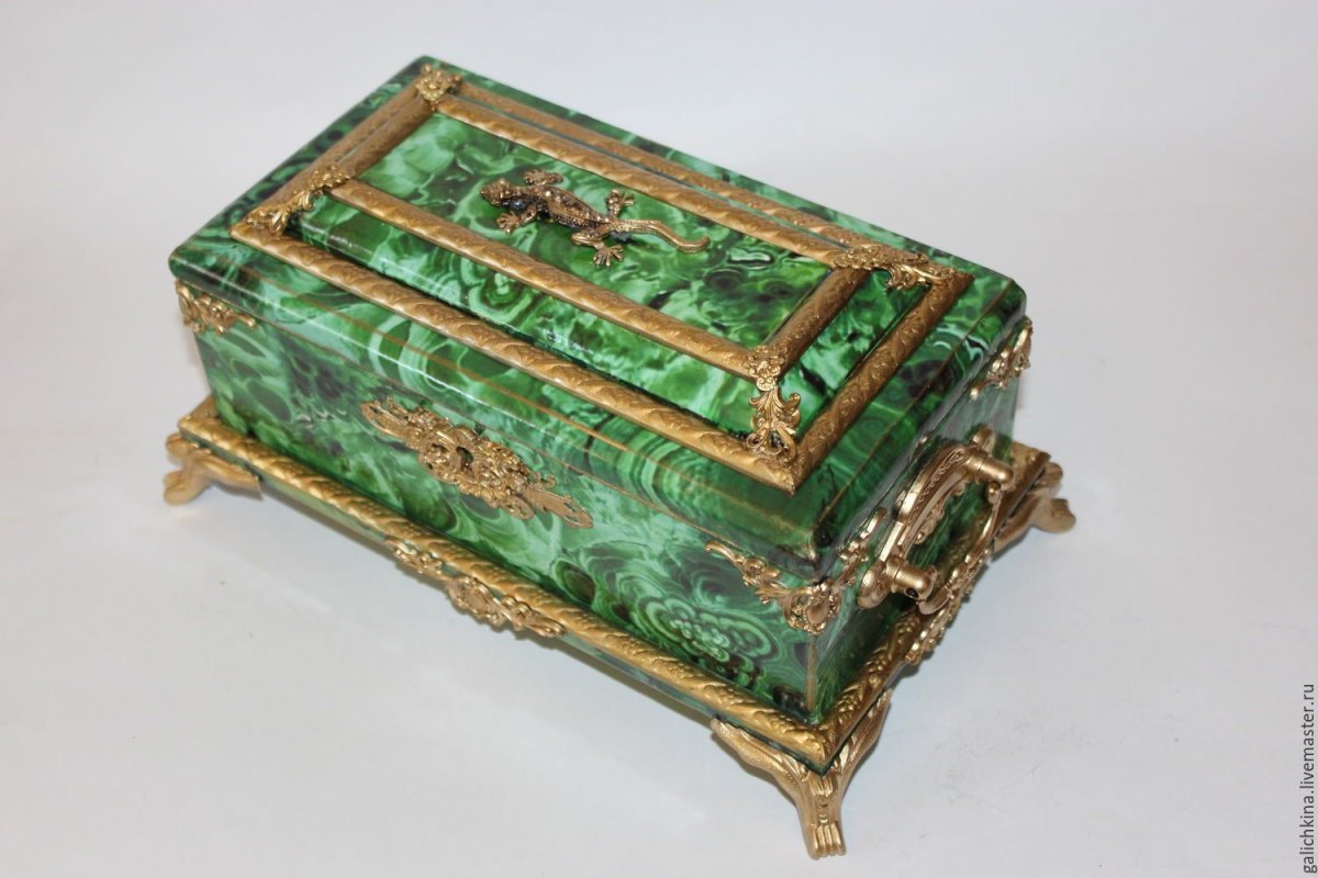 Малахитовая шкатулка картинки