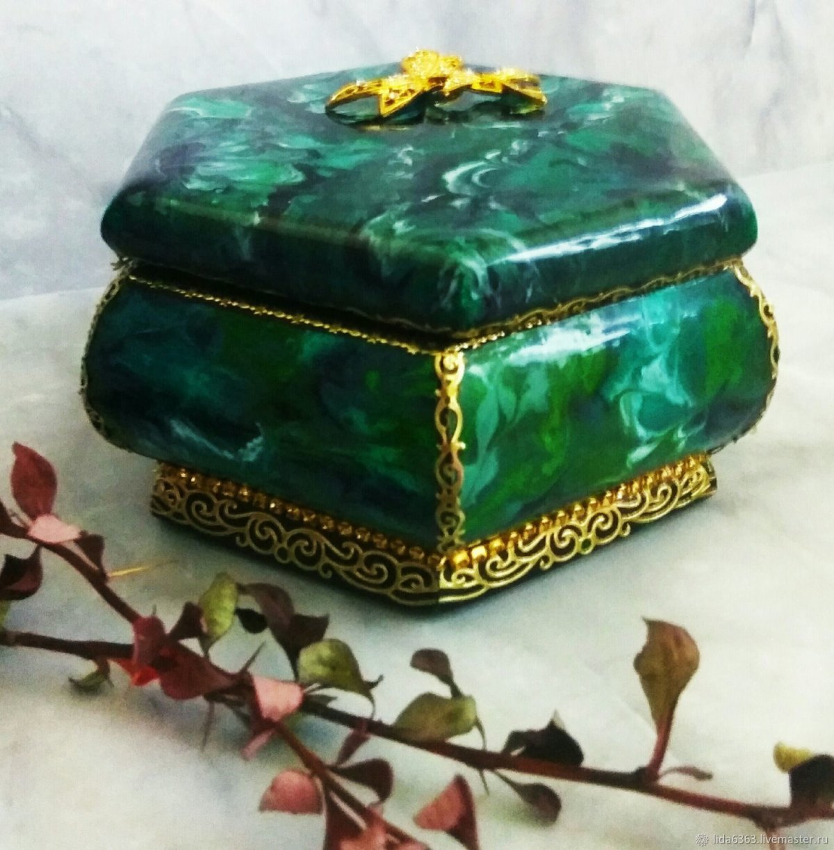 Изразцы Малахитова шкатулка