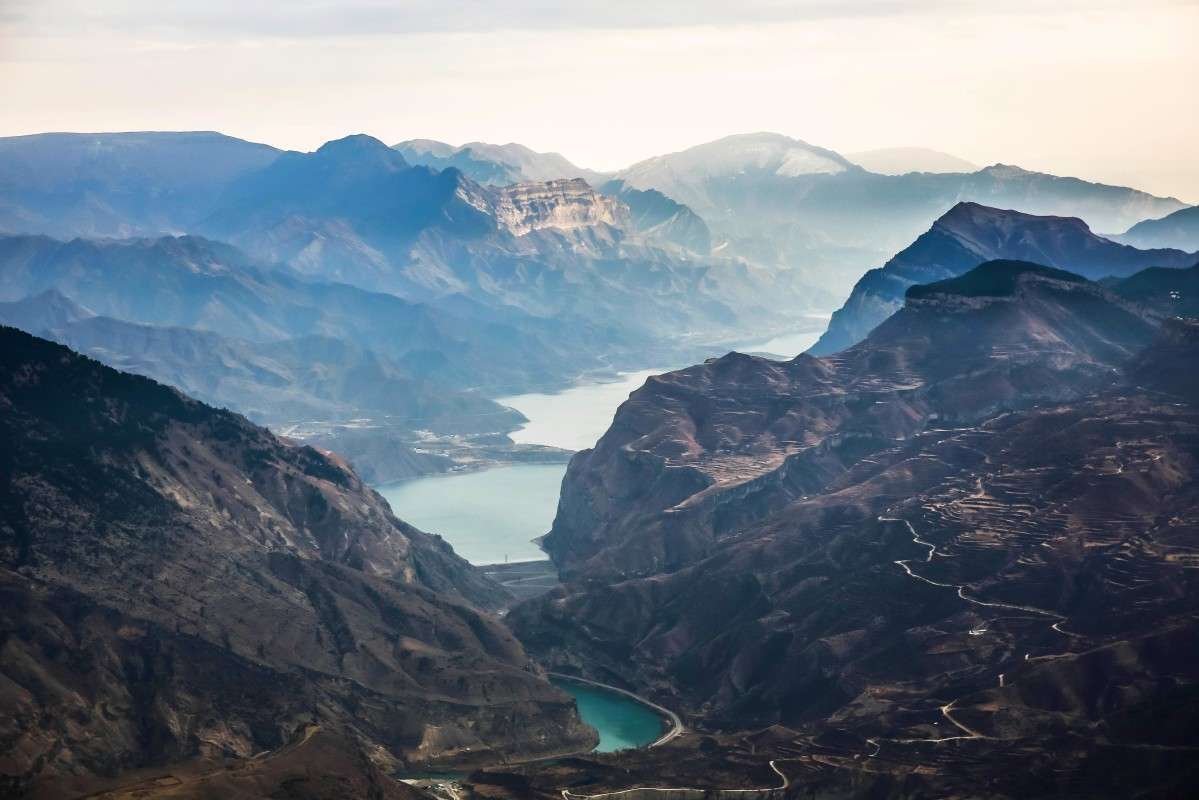 Горы пейзаж Дагестан чь