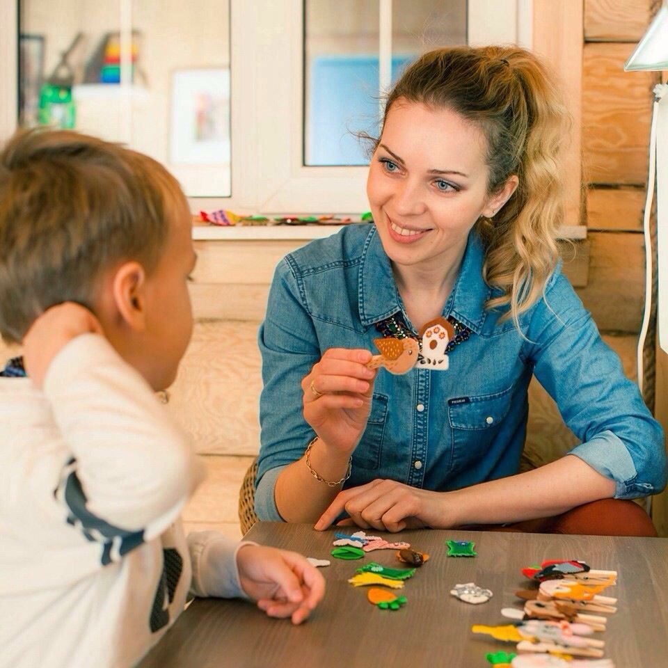 Индивидуальные занятия с детьми